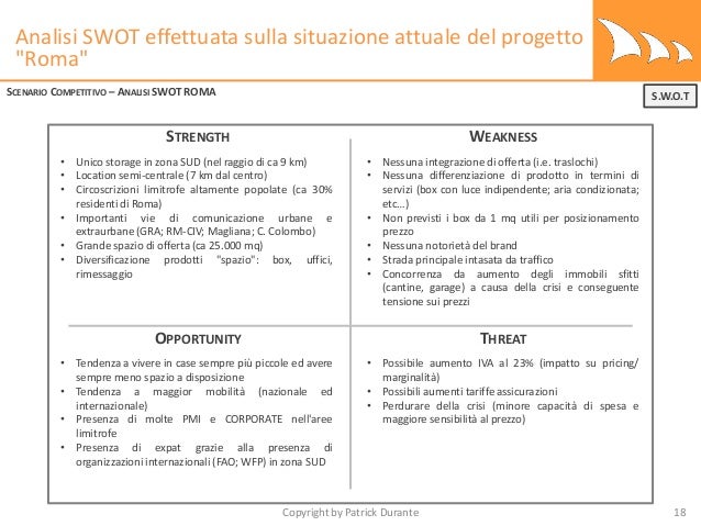 Analisi swot settore fotovoltaico 57 Analisi swot settore fotovoltaico 100